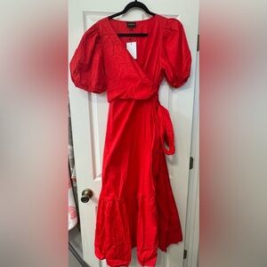Sugarlips Vibrant Red Maxi Dress
